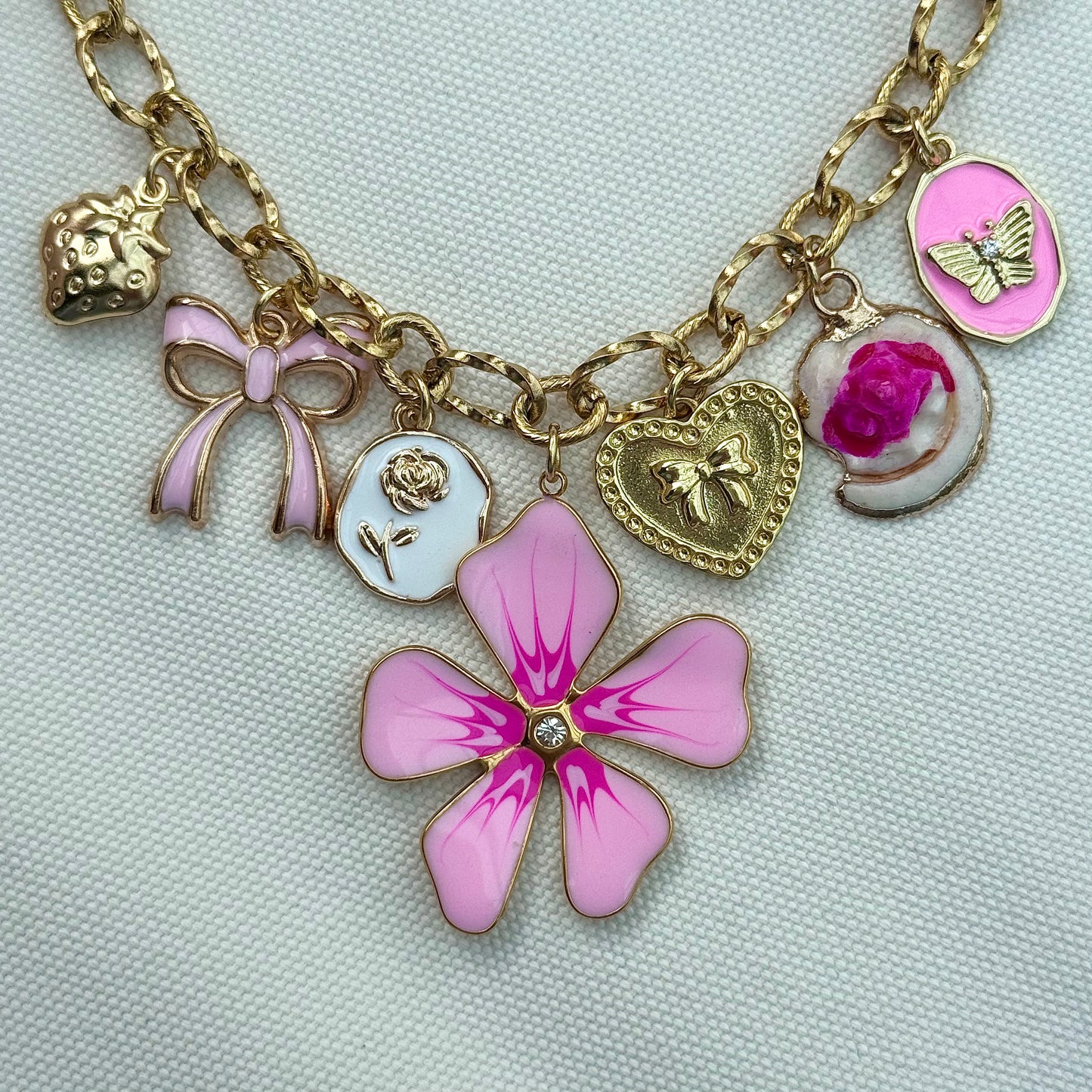 bedelketting pink dreams