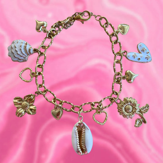 armbandje white shell