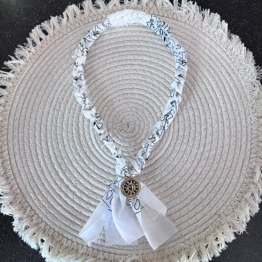 bandana ketting gold