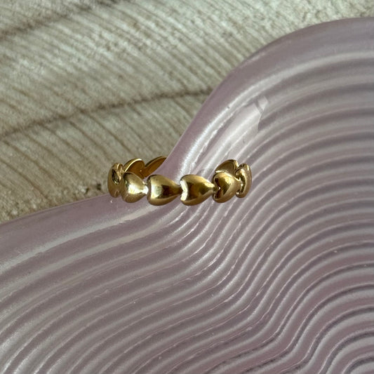 ring met hartjes