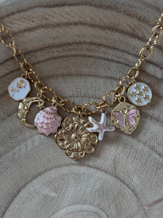 bedelketting amber